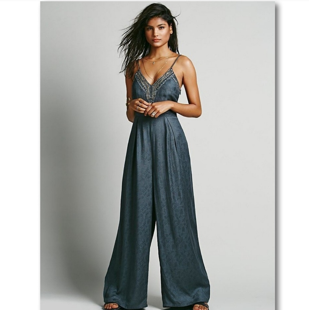 Free People Date Night Romper Jumpsuit - 4